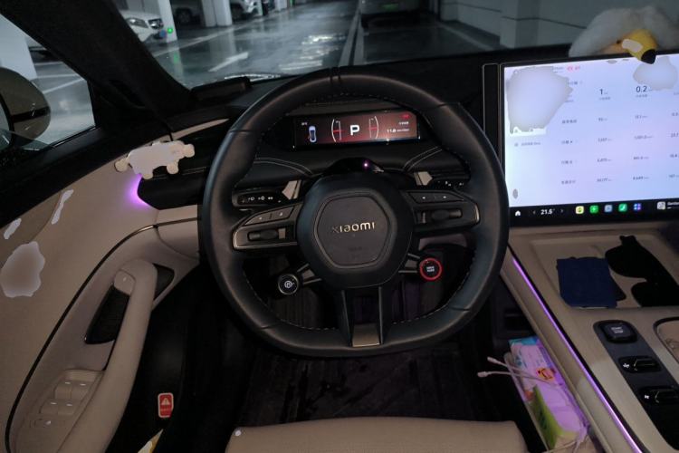 Used Xiaomi Auto SU7 2024 Rear-Drive Long-Range Intelligent Driving Version Steering Wheel