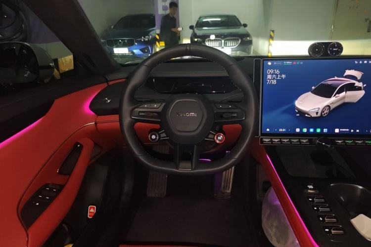Used Xiaomi Auto SU7 2024 Four-Wheel Drive Ultra-Long Range Advanced Intelligent Driving Max Edition Steering Wheel
