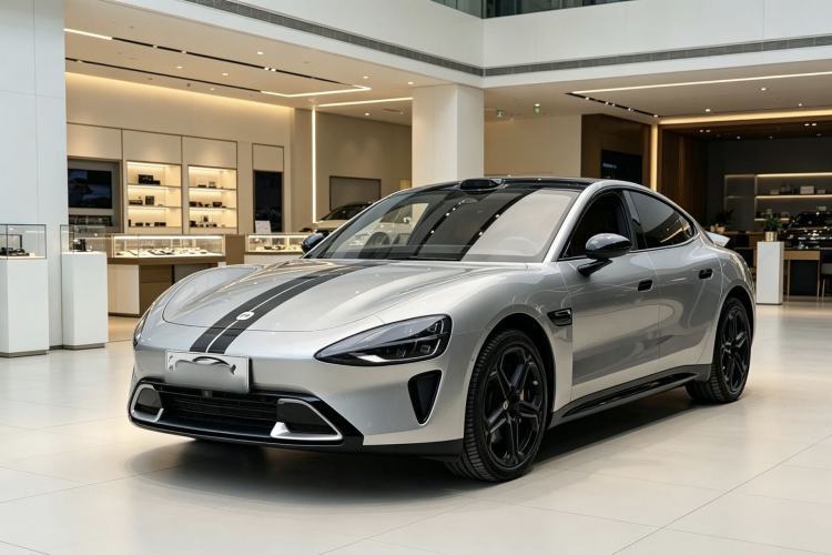 Used Xiaomi Auto SU7 2024 Four-Wheel Drive Ultra-Long Range Advanced Intelligent Driving Max Edition Guazi used car, China used car export, Used car for sale, Used Xiaomi Auto cars, Cheapest cars for sale, Electric vehicle, New energy car
