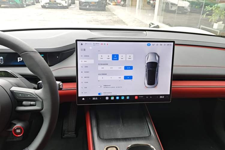 Used Xiaomi Auto SU7 2024 Rear-Drive Ultra-Long Range Advanced Pro-Level Intelligent Driving Version Audio And AC Panel