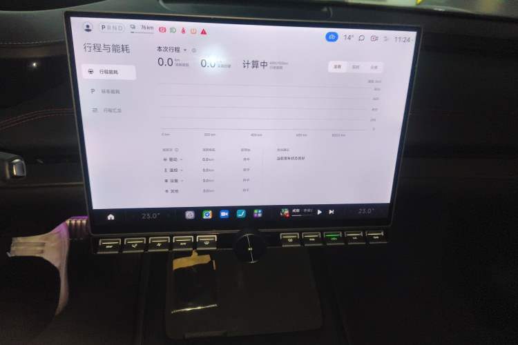 Used Xiaomi Auto SU7 2024 Four-Wheel Drive Ultra-Long Range Advanced Intelligent Driving Max Edition Audio And AC Panel