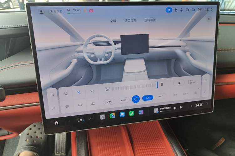Used Xiaomi Auto SU7 2024 Four-Wheel Drive Ultra-Long Range Advanced Intelligent Driving Max Edition Audio And AC Panel