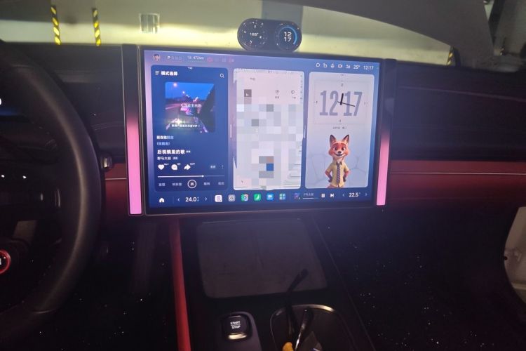 Used Xiaomi Auto SU7 2024 Rear-Drive Long-Range Intelligent Driving Version Audio And AC Panel