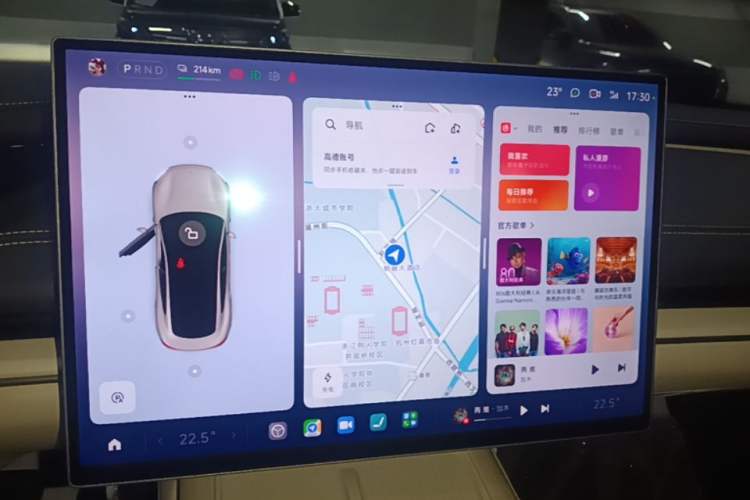 Used Xiaomi Auto SU7 2024 Rear-Drive Long-Range Intelligent Driving Version Audio And AC Panel