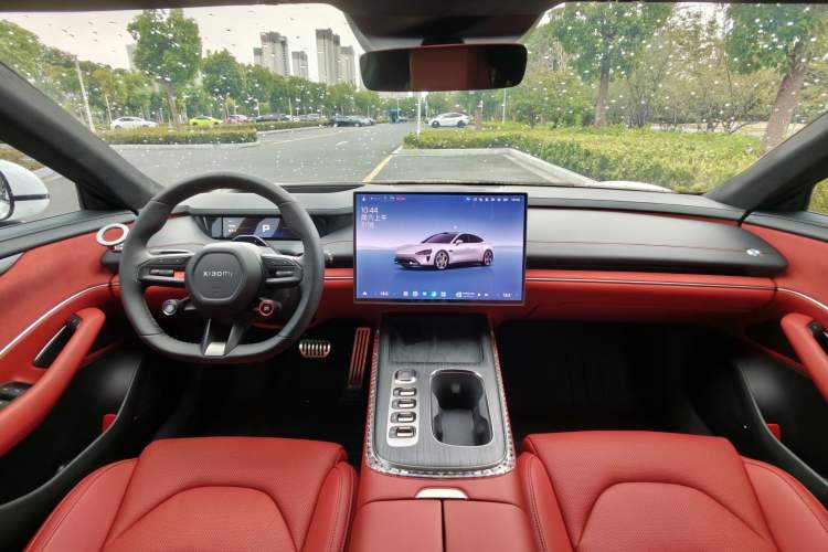 Used Xiaomi Auto SU7 2024 Four-Wheel Drive Ultra-Long Range Advanced Intelligent Driving Max Edition Audio And AC Panel