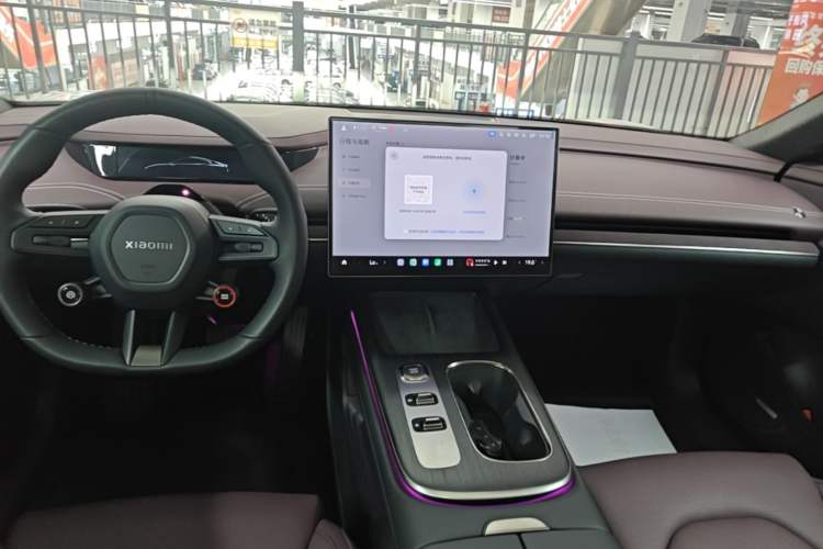 Used Xiaomi Auto SU7 2024 Rear-Drive Long-Range Intelligent Driving Version Audio And AC Panel