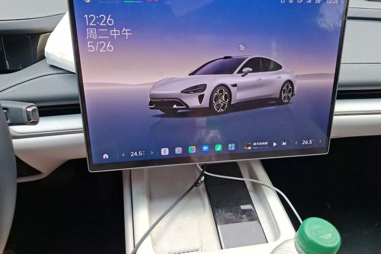Used Xiaomi Auto SU7 2024 Rear-Drive Ultra-Long Range Advanced Pro-Level Intelligent Driving Version Audio And AC Panel