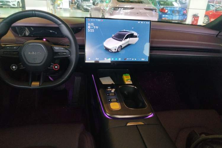 Used Xiaomi Auto SU7 2024 Rear-Drive Long-Range Intelligent Driving Version Audio And AC Panel