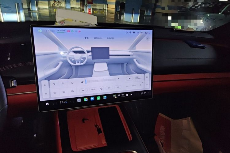 Used Xiaomi Auto SU7 2024 Rear-Drive Long-Range Intelligent Driving Version Audio And AC Panel