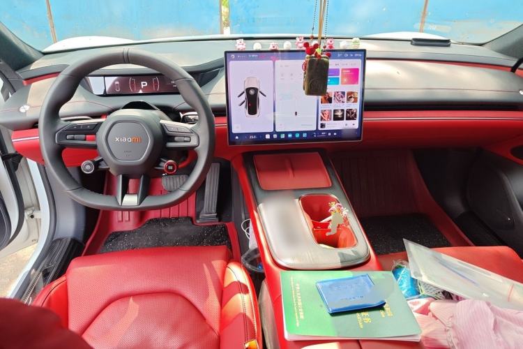 Used Xiaomi Auto SU7 2024 Rear-Drive Ultra-Long Range Advanced Pro-Level Intelligent Driving Version Center Console