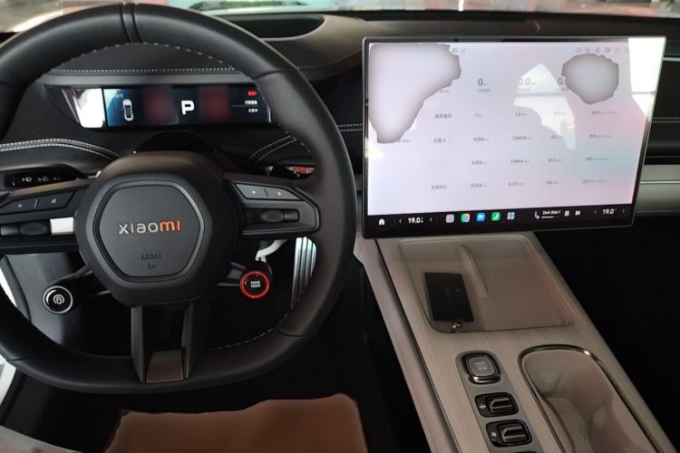 Used Xiaomi Auto SU7 2024 Four-Wheel Drive Ultra-Long Range Advanced Intelligent Driving Max Edition Center Console