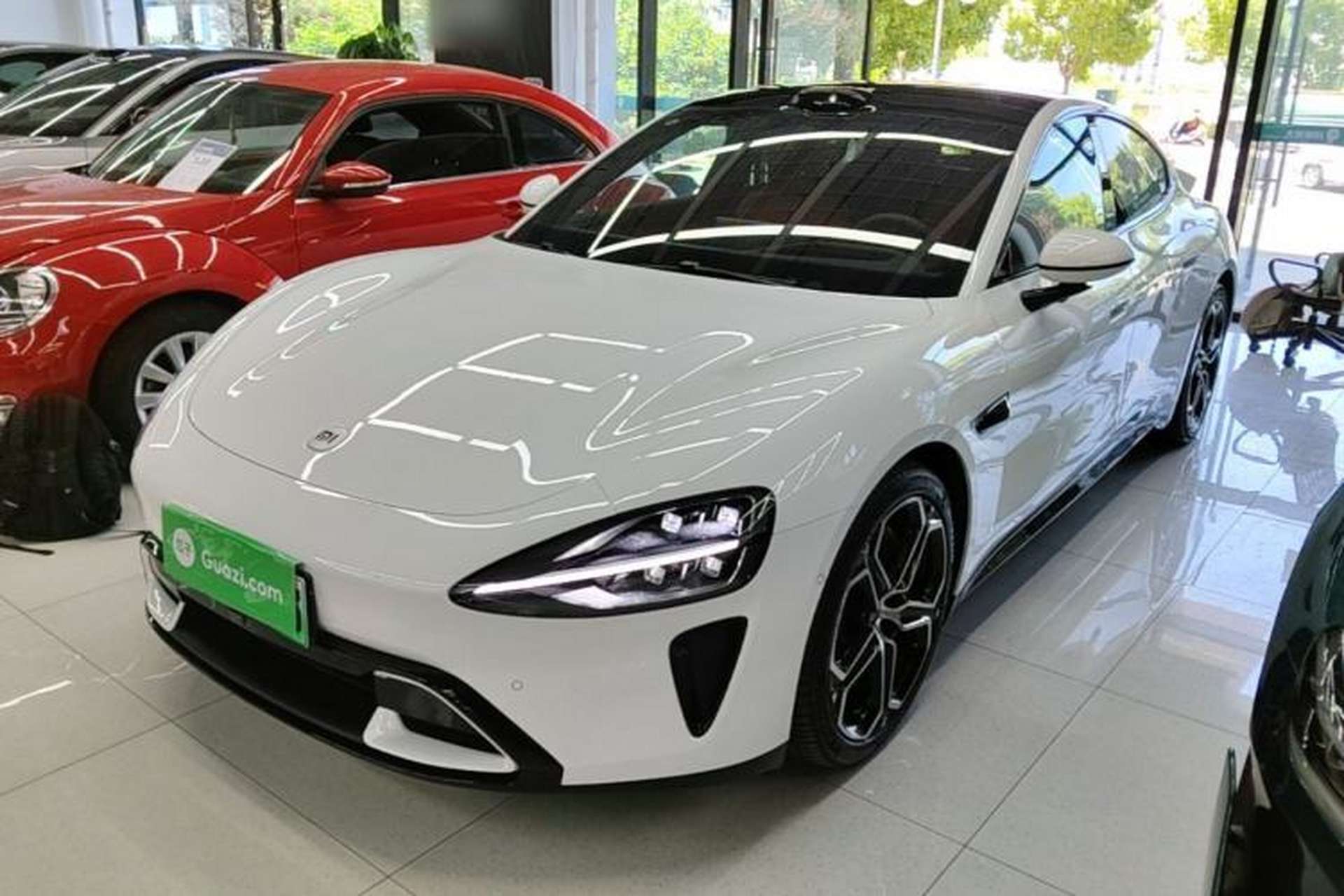 Used Xiaomi Auto SU7 2024 Four-Wheel Drive Ultra-Long Range Advanced Intelligent Driving Max Edition Front Left 45 Deg