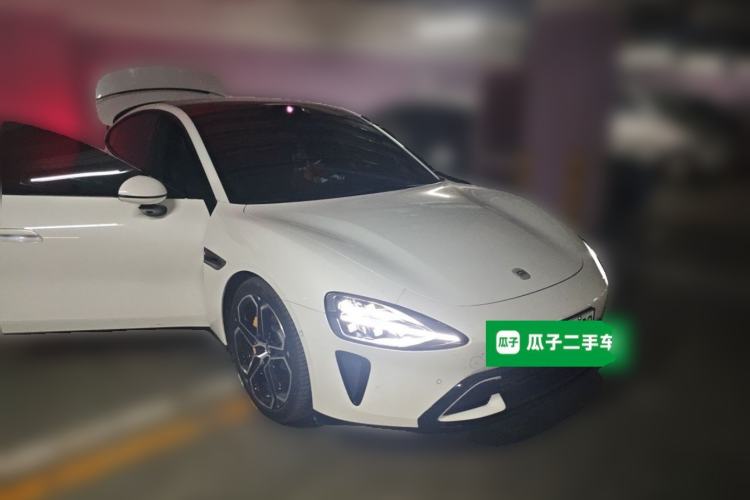 Used Xiaomi Auto SU7 2024 Four-Wheel Drive Ultra-Long Range Advanced Intelligent Driving Max Edition Front Right 45 Deg