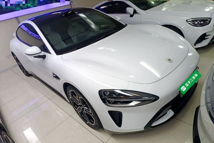 Used Xiaomi Auto SU7 2024 Four-Wheel Drive Ultra-Long Range Advanced Intelligent Driving Max Edition Front Right 45 Deg