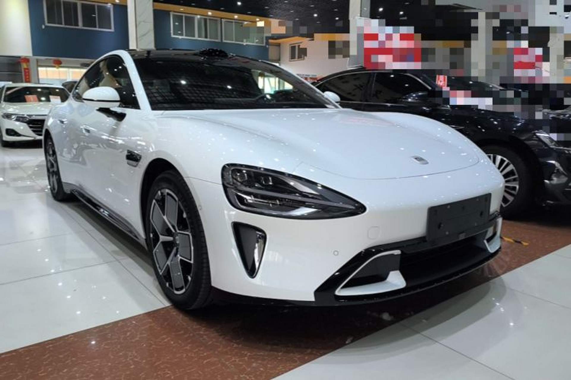 Used Xiaomi Auto SU7 2024 Rear-Drive Ultra-Long Range Advanced Pro-Level Intelligent Driving Version Front Right 45 Deg