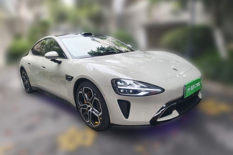Used Xiaomi Auto SU7 2024 Four-Wheel Drive Ultra-Long Range Advanced Intelligent Driving Max Edition Front Right 45 Deg