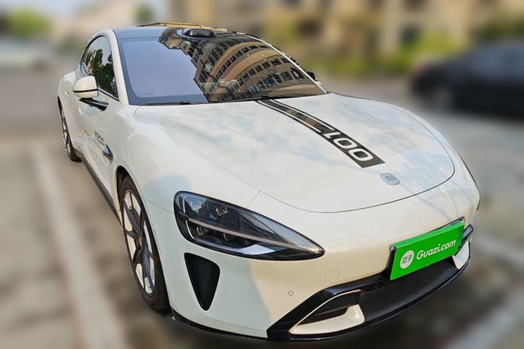 Used Xiaomi Auto SU7 2024 Four-Wheel Drive Ultra-Long Range Advanced Intelligent Driving Max Edition Front Right 45 Deg