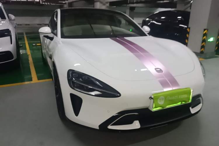 Used Xiaomi Auto SU7 2024 Rear-Drive Long-Range Intelligent Driving Version Front Right 45 Deg