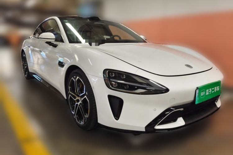 Used Xiaomi Auto SU7 2024 Four-Wheel Drive Ultra-Long Range Advanced Intelligent Driving Max Edition Front Right 45 Deg