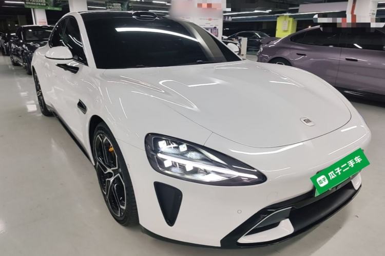 Used Xiaomi Auto SU7 2024 Four-Wheel Drive Ultra-Long Range Advanced Intelligent Driving Max Edition Front Right 45 Deg