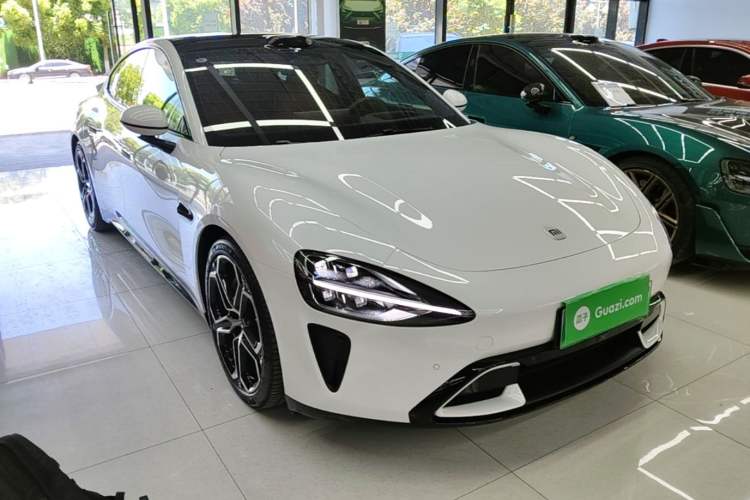 Used Xiaomi Auto SU7 2024 Four-Wheel Drive Ultra-Long Range Advanced Intelligent Driving Max Edition Front Right 45 Deg