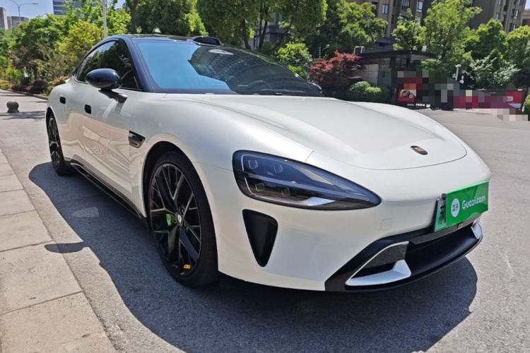 Used Xiaomi Auto SU7 2024 Four-Wheel Drive Ultra-Long Range Advanced Intelligent Driving Max Edition Front Right 45 Deg