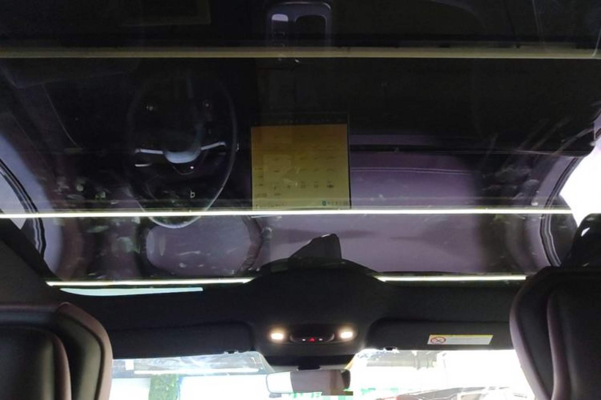 Used Xiaomi Auto SU7 2024 Rear-Drive Long-Range Intelligent Driving Version Headliner