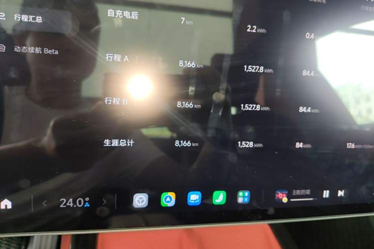 Used Xiaomi Auto SU7 2024 Rear-Drive Long-Range Intelligent Driving Version Instrument Cluster