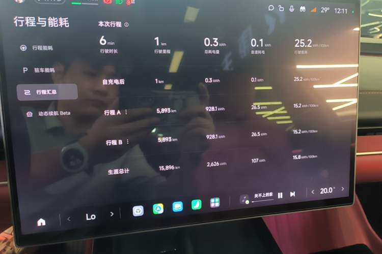 Used Xiaomi Auto SU7 2024 Rear-Drive Long-Range Intelligent Driving Version Instrument Cluster