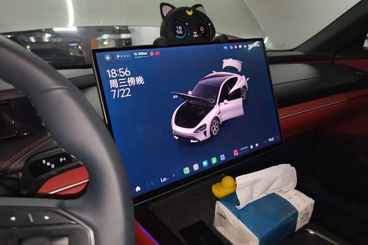 Used Xiaomi Auto SU7 2024 Rear-Drive Long-Range Intelligent Driving Version Instrument Cluster