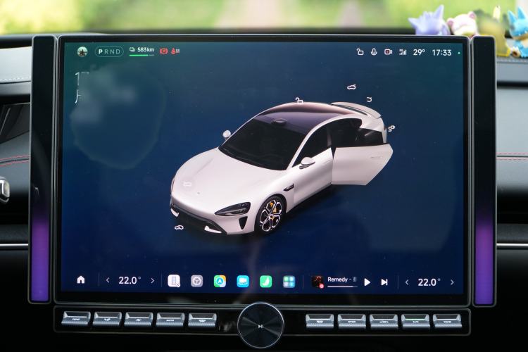Used Xiaomi Auto SU7 2024 Four-Wheel Drive Ultra-Long Range Advanced Intelligent Driving Max Edition Interior 3