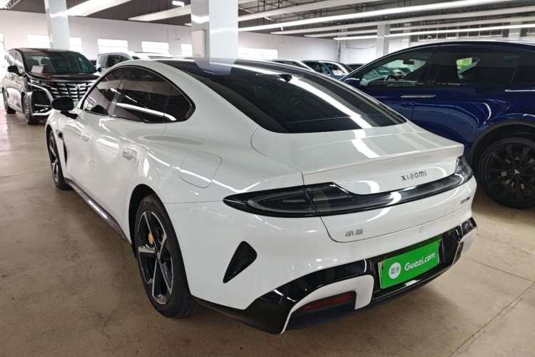 Used Xiaomi Auto SU7 2024 Four-Wheel Drive Ultra-Long Range Advanced Intelligent Driving Max Edition Rear Left 45 Deg
