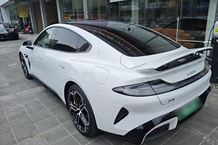 Used Xiaomi Auto SU7 2024 Rear-Drive Ultra-Long Range Advanced Pro-Level Intelligent Driving Version Rear Left 45 Deg