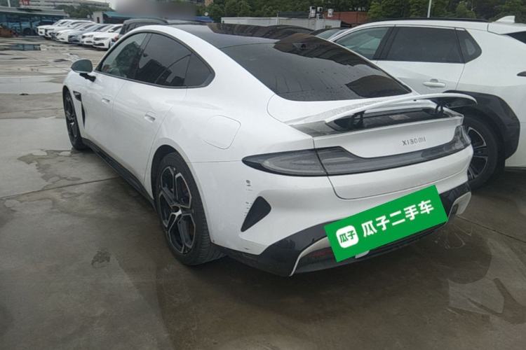 Used Xiaomi Auto SU7 2024 Four-Wheel Drive Ultra-Long Range Advanced Intelligent Driving Max Edition Rear Left 45 Deg