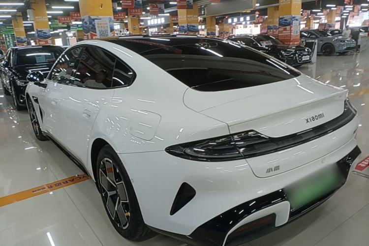 Used Xiaomi Auto SU7 2024 Rear-Drive Long-Range Intelligent Driving Version Rear Left 45 Deg