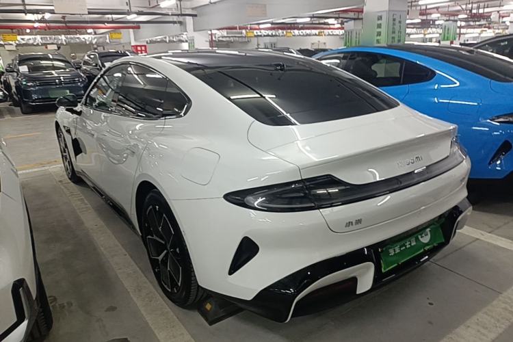 Used Xiaomi Auto SU7 2024 Rear-Drive Ultra-Long Range Advanced Pro-Level Intelligent Driving Version Rear Left 45 Deg
