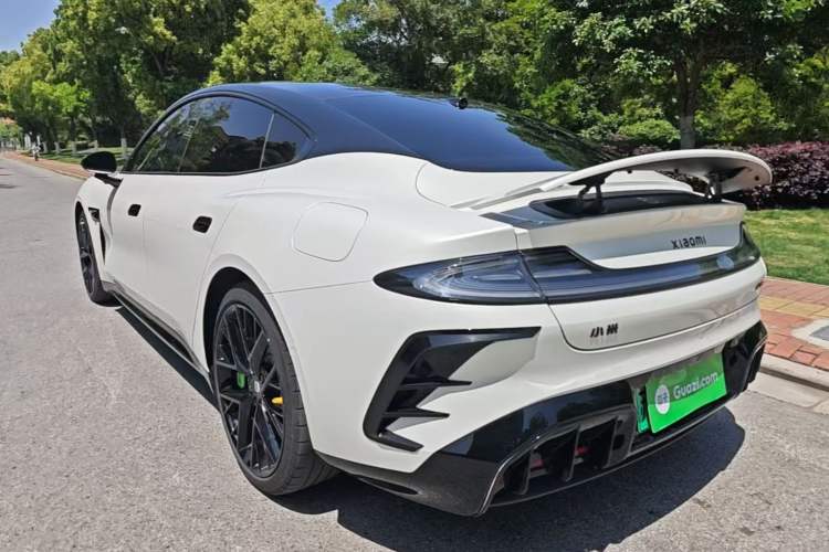 Used Xiaomi Auto SU7 2024 Four-Wheel Drive Ultra-Long Range Advanced Intelligent Driving Max Edition Rear Left 45 Deg