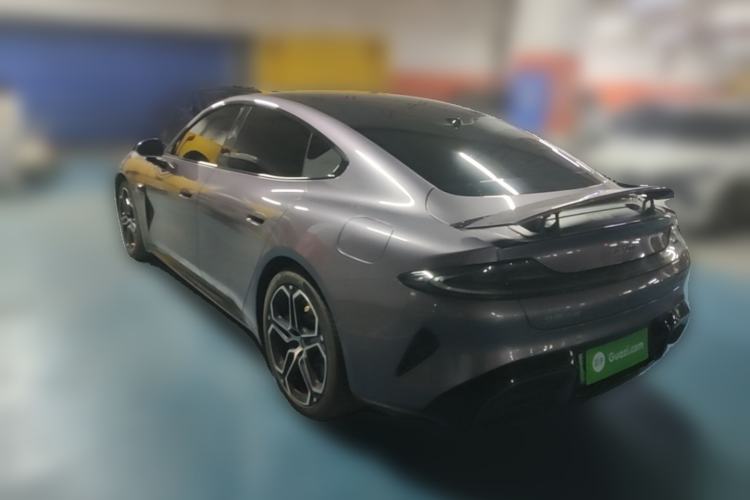 Used Xiaomi Auto SU7 2024 Four-Wheel Drive Ultra-Long Range Advanced Intelligent Driving Max Edition Rear Left 45 Deg