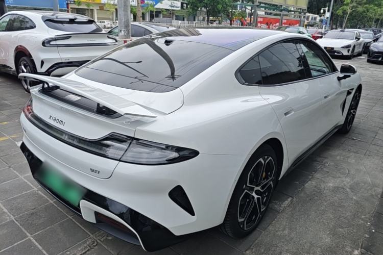 Used Xiaomi Auto SU7 2024 Rear-Drive Ultra-Long Range Advanced Pro-Level Intelligent Driving Version Rear Right 45 Deg