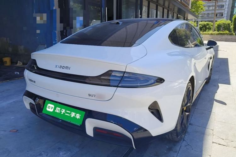 Used Xiaomi Auto SU7 2024 Four-Wheel Drive Ultra-Long Range Advanced Intelligent Driving Max Edition Rear Right 45 Deg