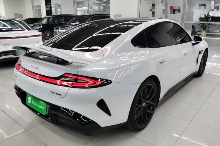 Used Xiaomi Auto SU7 2024 Four-Wheel Drive Ultra-Long Range Advanced Intelligent Driving Max Edition Rear Right 45 Deg