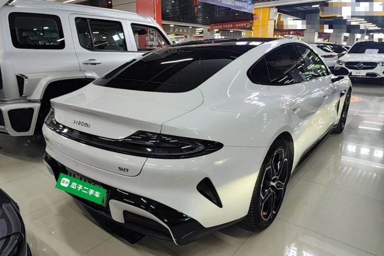 Used Xiaomi Auto SU7 2024 Rear-Drive Long-Range Intelligent Driving Version Rear Right 45 Deg