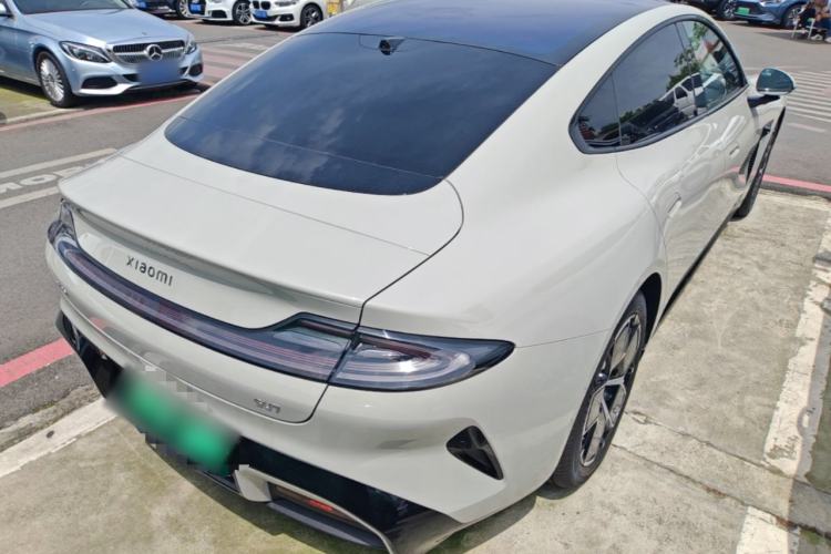 Used Xiaomi Auto SU7 2024 Rear-Drive Ultra-Long Range Advanced Pro-Level Intelligent Driving Version Rear Right 45 Deg
