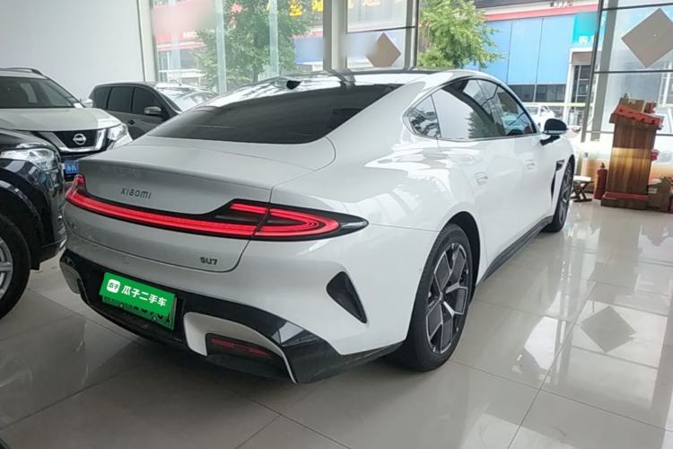 Used Xiaomi Auto SU7 2024 Rear-Drive Long-Range Intelligent Driving Version Rear Right 45 Deg