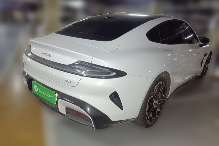 Used Xiaomi Auto SU7 2024 Rear-Drive Ultra-Long Range Advanced Pro-Level Intelligent Driving Version Rear Right 45 Deg