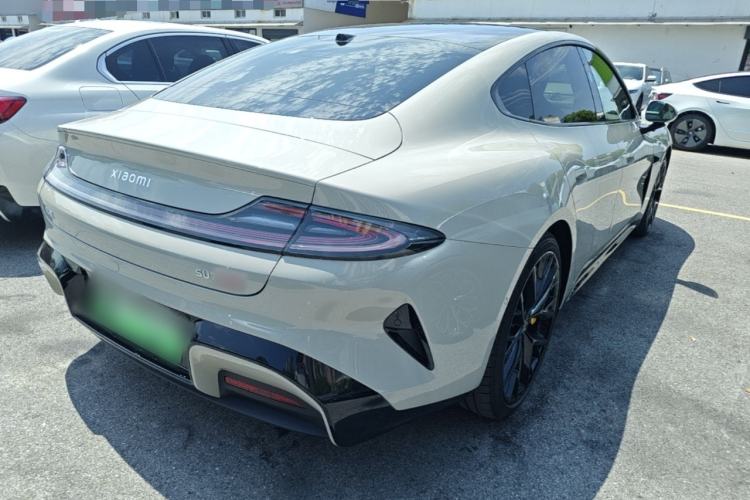 Used Xiaomi Auto SU7 2024 Four-Wheel Drive Ultra-Long Range Advanced Intelligent Driving Max Edition Rear Right 45 Deg