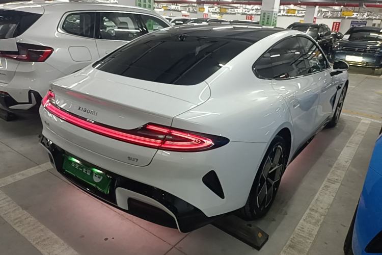 Used Xiaomi Auto SU7 2024 Rear-Drive Ultra-Long Range Advanced Pro-Level Intelligent Driving Version Rear Right 45 Deg