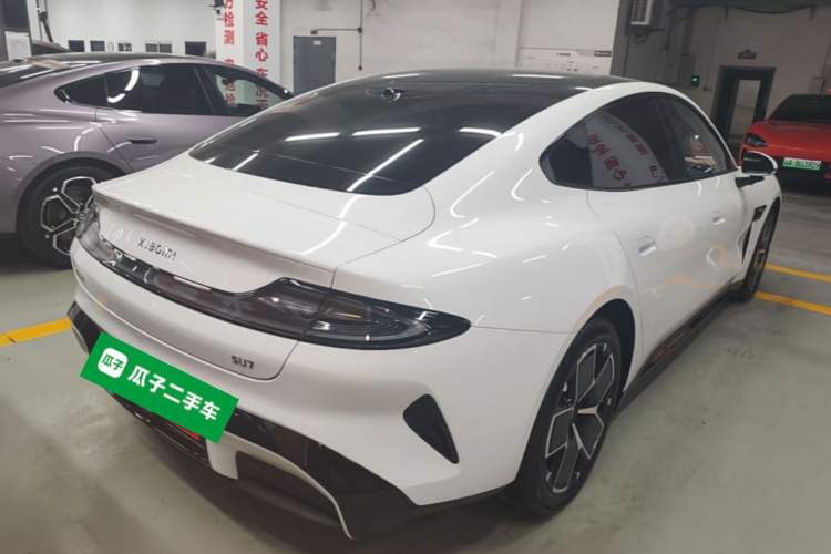 Used Xiaomi Auto SU7 2024 Rear-Drive Ultra-Long Range Advanced Pro-Level Intelligent Driving Version Rear Right 45 Deg