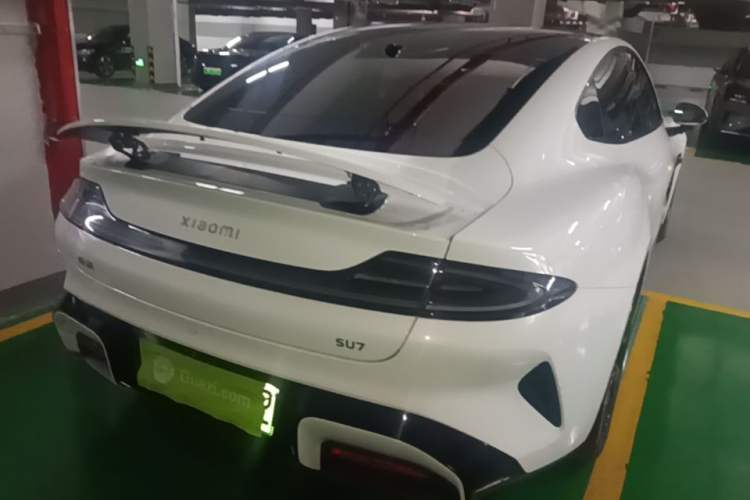 Used Xiaomi Auto SU7 2024 Rear-Drive Long-Range Intelligent Driving Version Rear Right 45 Deg