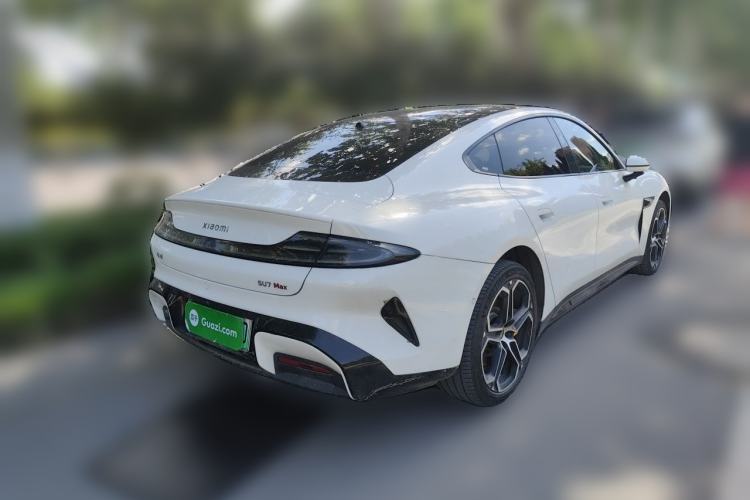 Used Xiaomi Auto SU7 2024 Four-Wheel Drive Ultra-Long Range Advanced Intelligent Driving Max Edition Rear Right 45 Deg